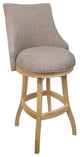 Swivel Bellissima Wood Stool, Basin Beige, Natural, 34"