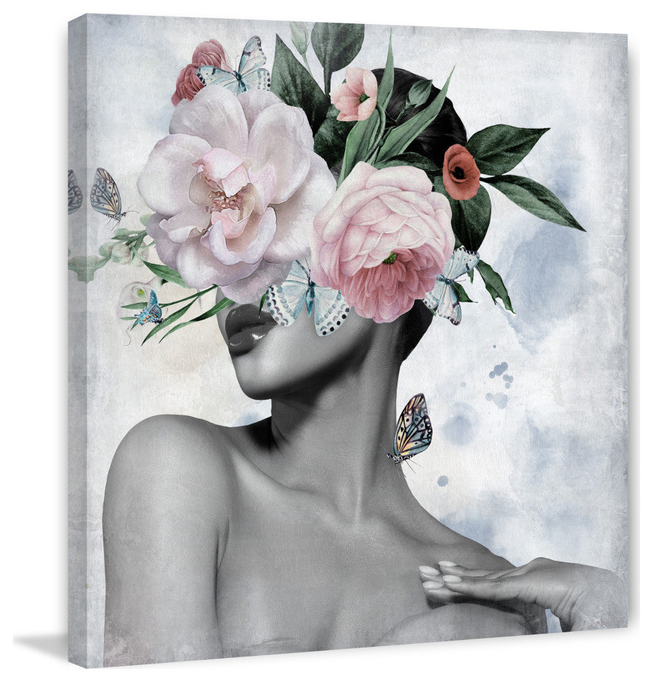 "I Like You" Painting Print on Wrapped Canvas, 24x24