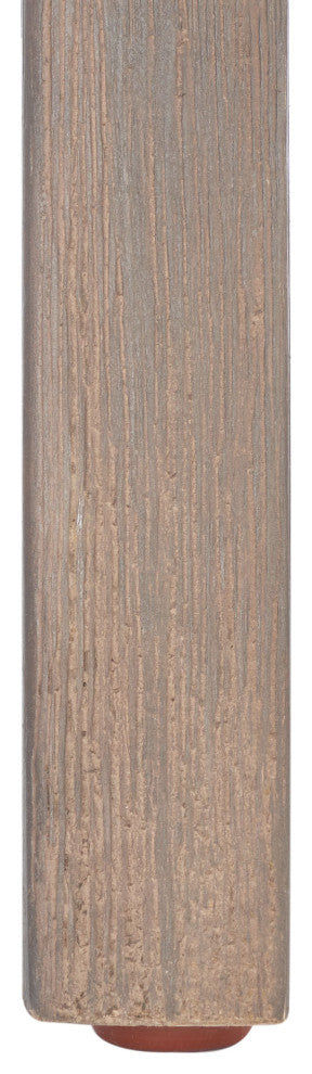 Safavieh Danser Patio Shelf, Dark Walnut/Beige