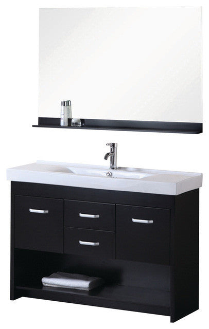 Citrus 48" Single Sink Vanity Set, Espresso