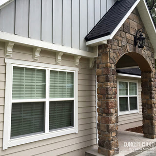 5 1/4"W x 5 1/4"D x 9 1/2"H Devon Corbel