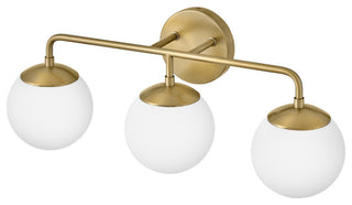 Lark 85003 Julep 3 Light 24"W Bathroom Vanity Light - Lacquered Brass
