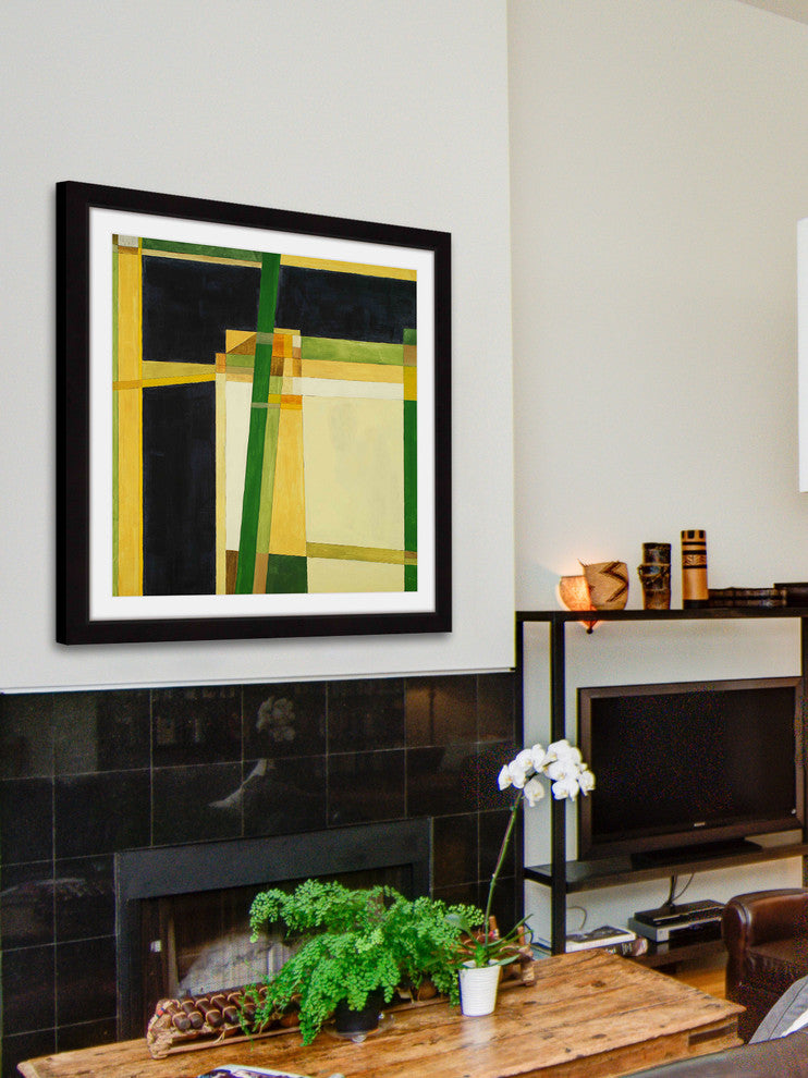 "Beaten Projection" Framed Art Print