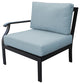 kathy ireland Madison Ave. 7 Piece Aluminum Patio Furniture Set 07a, Tranquil