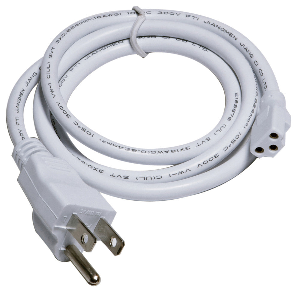ACCESS LIGHTING 785PWC-WHT 3ft Power Cord with Plug