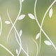 Vines Privacy Window Film, Non-Adhesive, Large 48"x84"