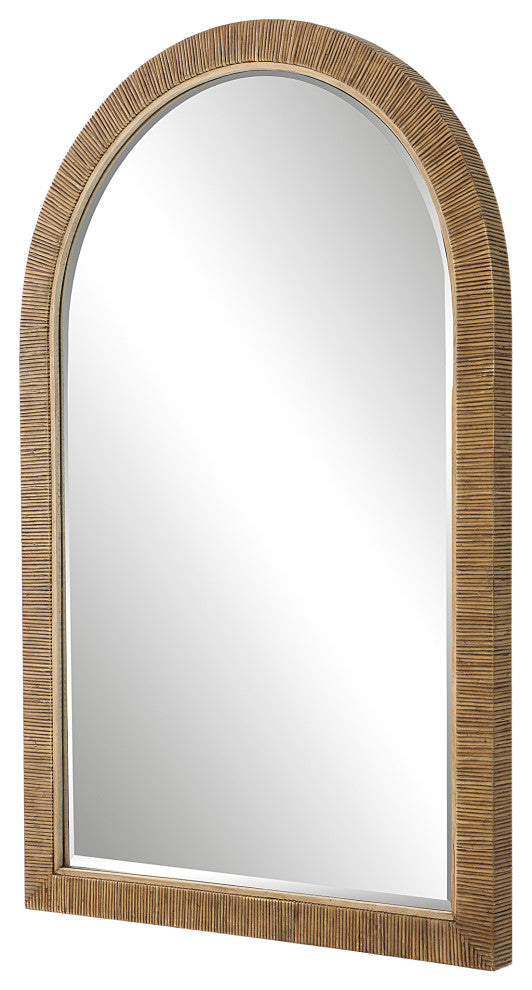 Uttermost UT-9856 Mirror from the Cape collection, Natural Rattan