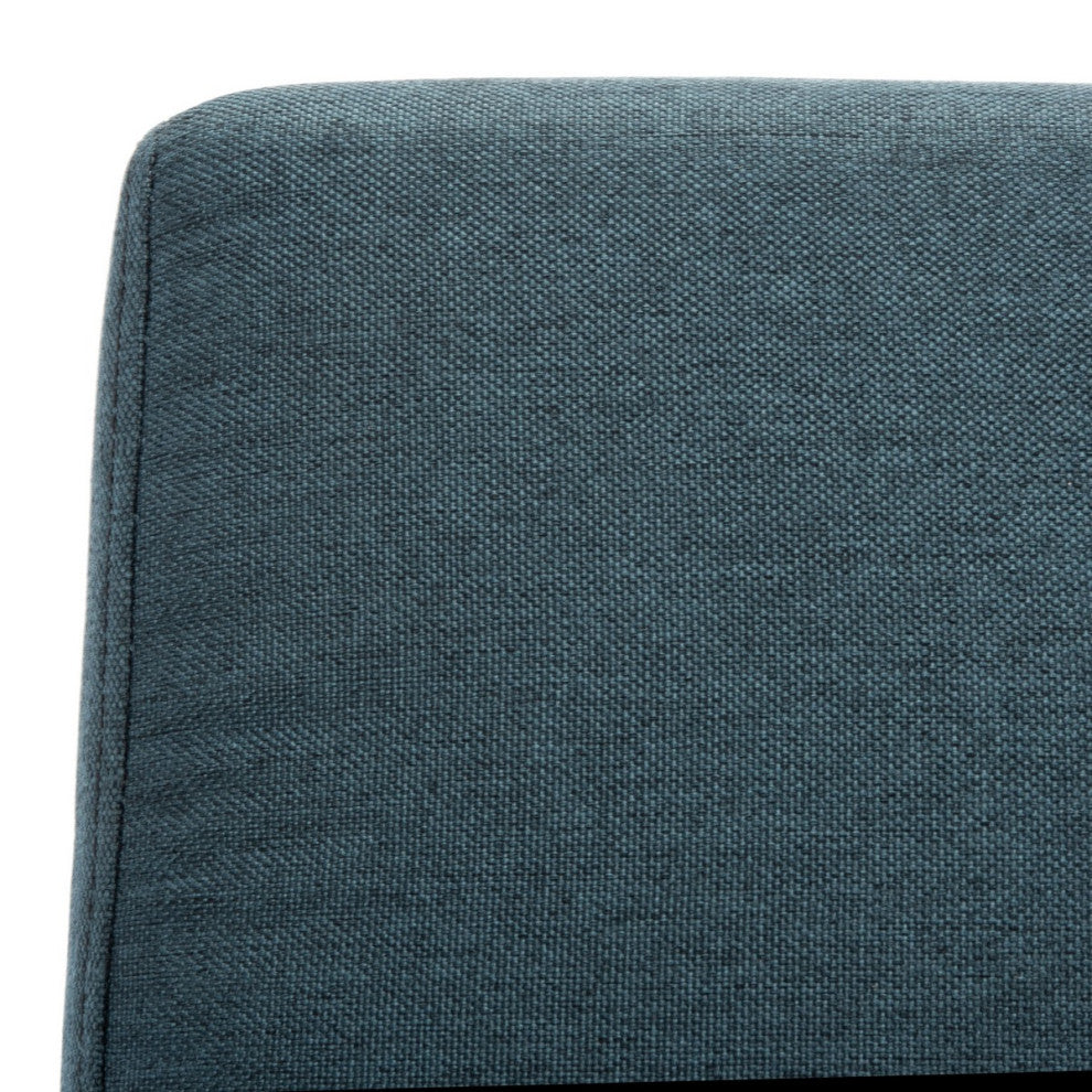 Safavieh Astoria Foldable Futon Bed, Navy/Black