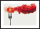"Disintegrated Tomato" Framed Digital Print by Dina Belenko, 44x32"