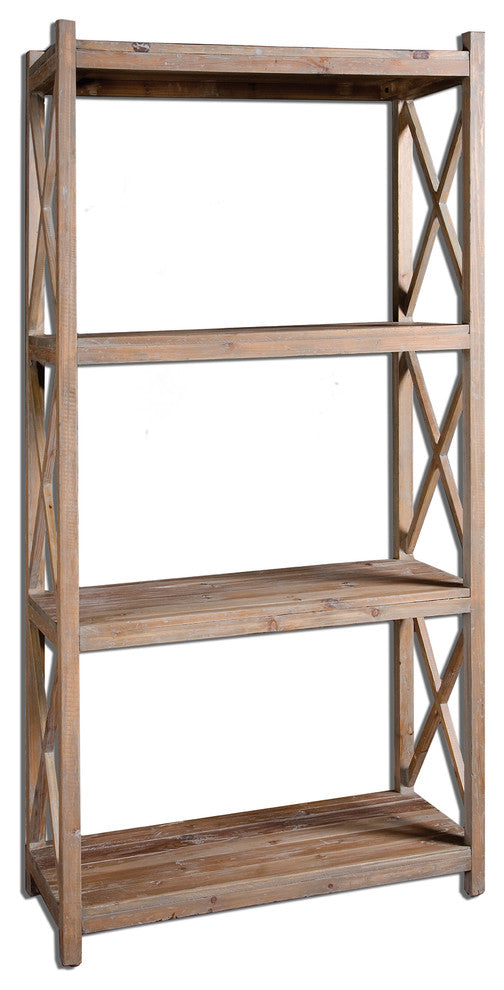 Stratford Reclaimed Wood Etagere