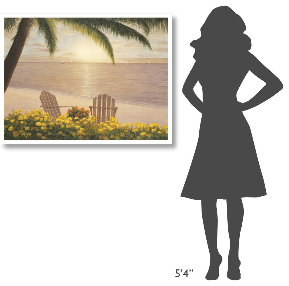 "Side by Side" Digital Paper Print by Diane Romanello, 42"x32"