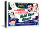 "Abbott & Costello - Hold That Ghost" Canvas Giclee, 16"x13"