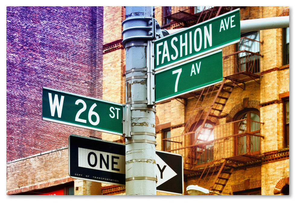 Philippe Hugonnard ''Fashion Avenue New York'' Canvas Art, 12x19