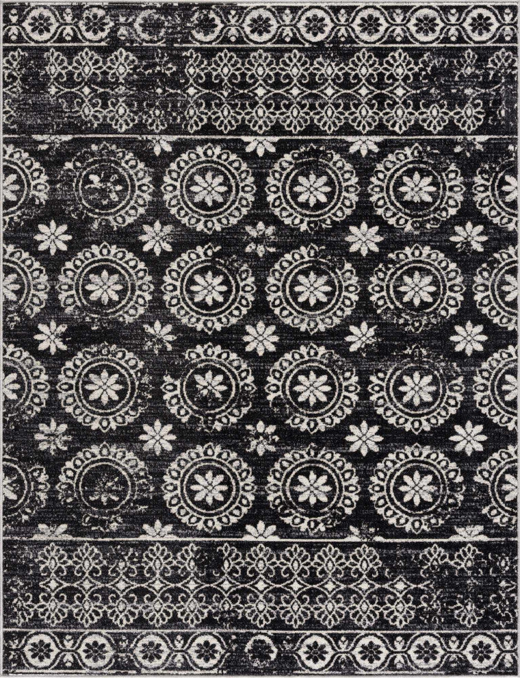 Hauteloom Kahramankazan Washable Area Rug, 5'3"x7' Rectangle