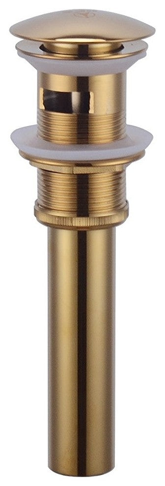 Sink Pop Up Drain Sink Water Stopper, Gold