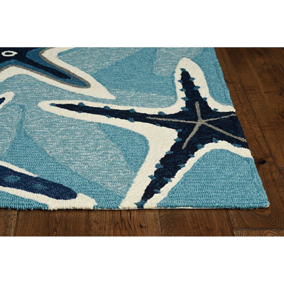 KAS Harbor 4203 Blue Sands Area Rug, 3'x5'
