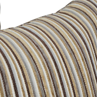 17" Jacquard Throw Pillows With Inserts, Set of 4, Otto Sahara