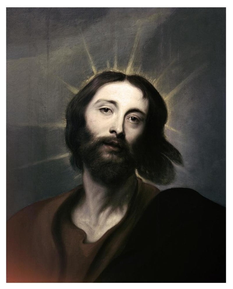 "Jesus Holy Christ" Digital Paper Print by Anthony Van Dyck, 37"x46"