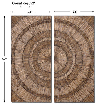 Uttermost Lanciano Wood Wall Art