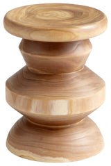 Summer Swirl Stool, Walnut