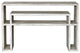 Uttermost Genara Bone White Carved Console Table