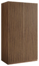Render 2-Door Wardrobe Closet, Walnut