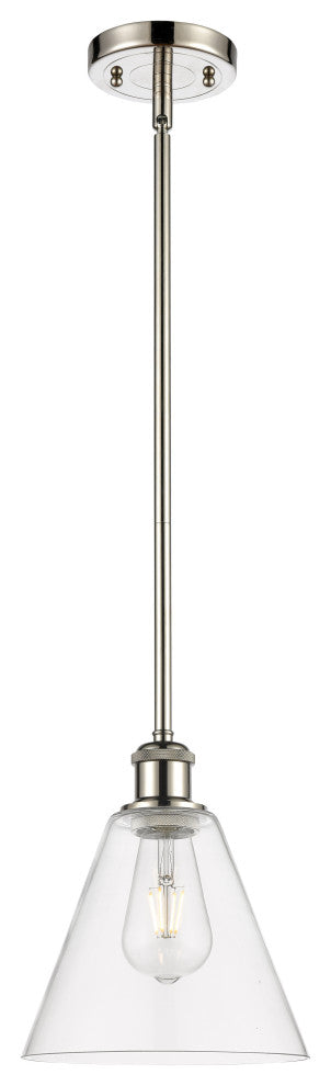Innovations 516-1S-PN-GBC-82-LED 1-Light Mini Pendant, Polished Nickel