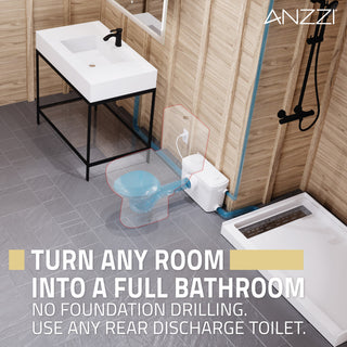 NESSO .8-HP, 600-Watt Macerator Effluent Pump