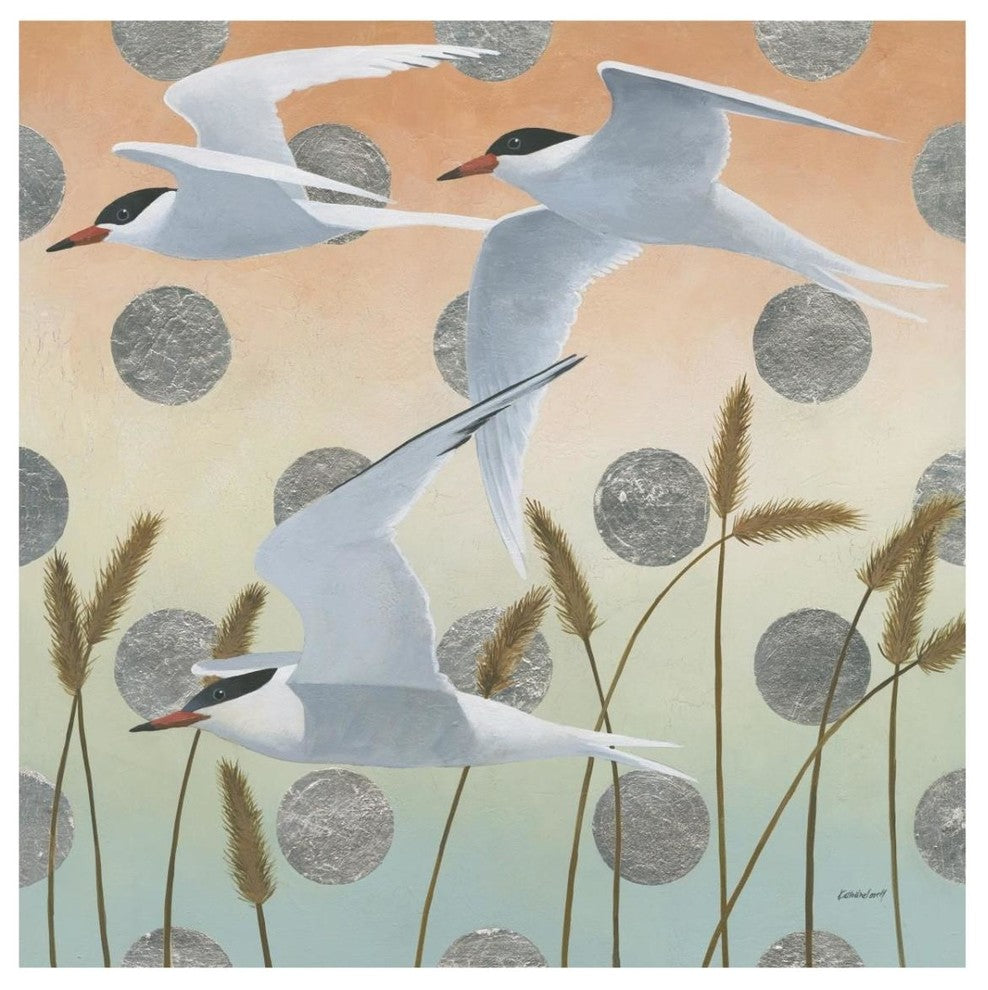 "Free as a Bird II" Digital Paper Print by Kathrine Lovell, 32"x32"