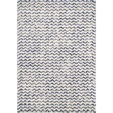 Nuloom Moroccan Chevron Area Rug, Navy 4'x6'