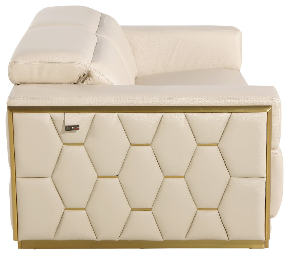 Enzo Top Grain Italian Leather  Sofa