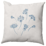 Just Dandy Pillow, Blue, 20"x20"