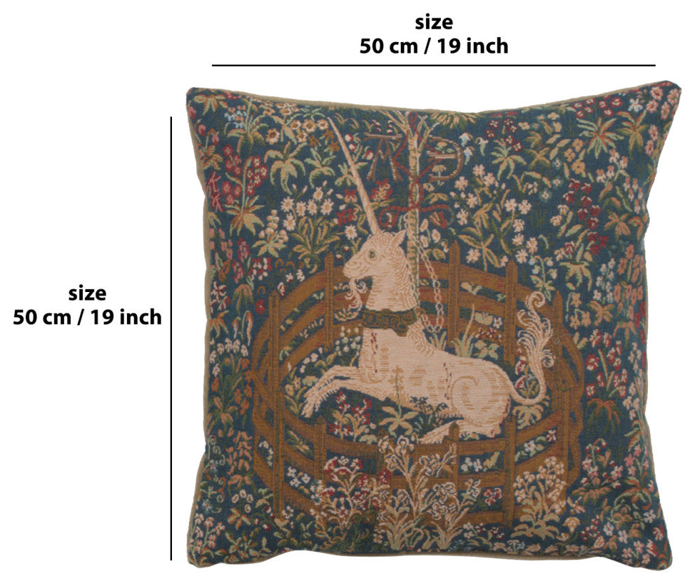 La Licorne Captive I European Cushion Cover
