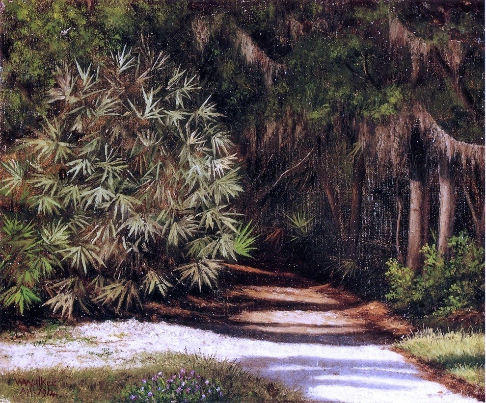 William Aiken Walker Forest Scene Wall Decal