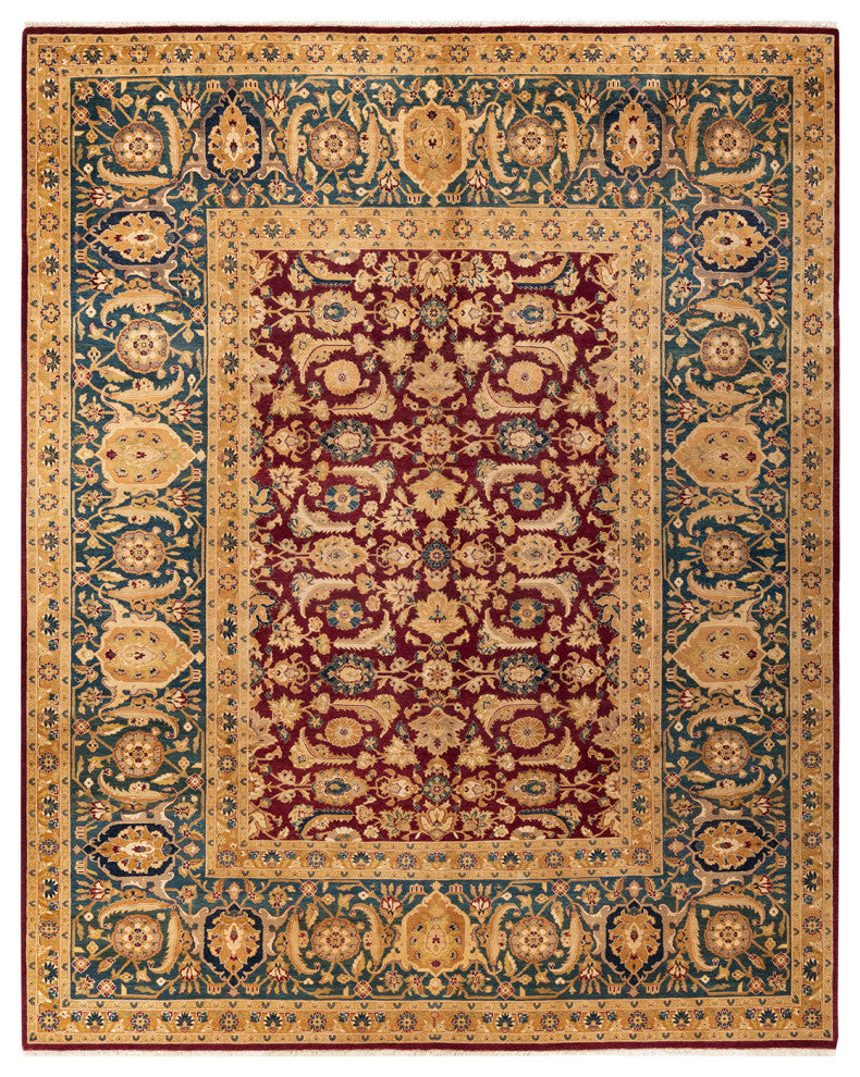 Mogul, One-of-a-Kind Hand-Knotted Area Rug, Red, 8' 1" x 10' 4"