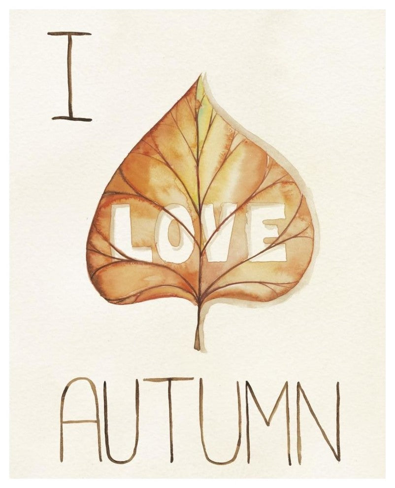 "Autumn Love I" Digital Paper Print by Elyse DeNeige, 24"x30"