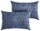 Sorra Home Maven Capri Knife Edge Pillow, Set of 2, 26"x16"x6"