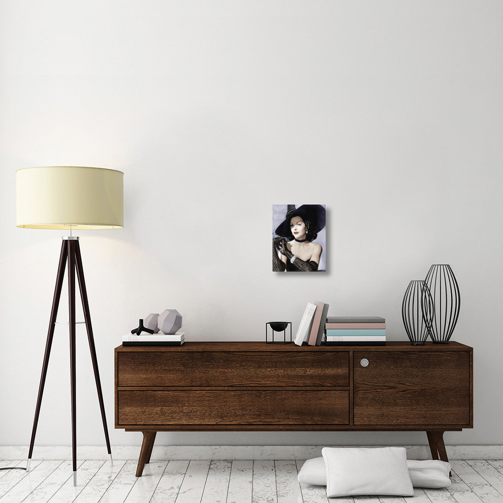 "Hedy Lamarr" Stretched Canvas Giclee by Hollywood Photo Archive, 13x16"