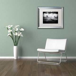 Philippe Hugonnard 'Monument Valley', Silver Frame, White Mat, 20x16