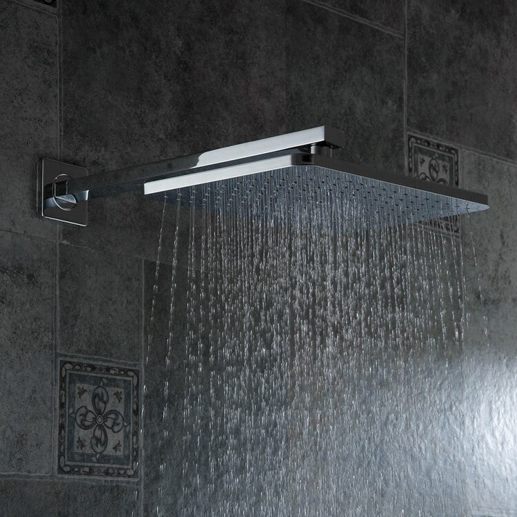 Rome Chrome Finish Rainfall Showerhead With Handheld Shower, 16"