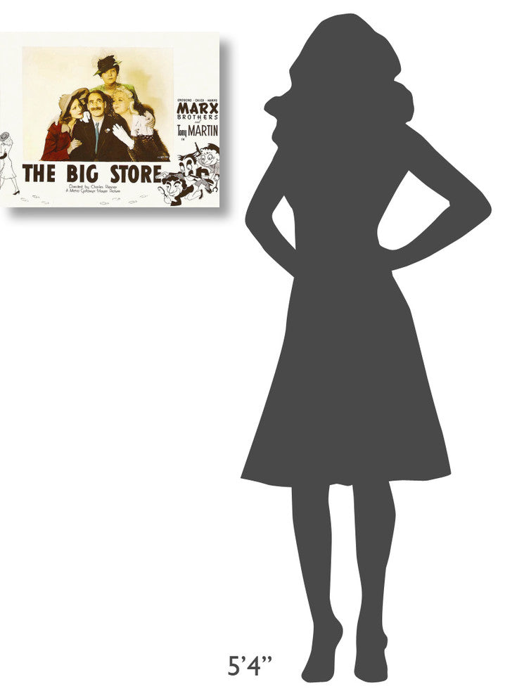 "Marx Brothers - The Big Store 07" Canvas Giclee, 22"x18"