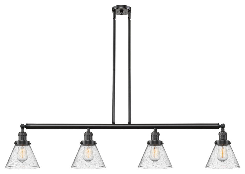 Innovations 214-Ob-S-G44-Led 4 Light Dimmable Led 48" Adjustable Island Light