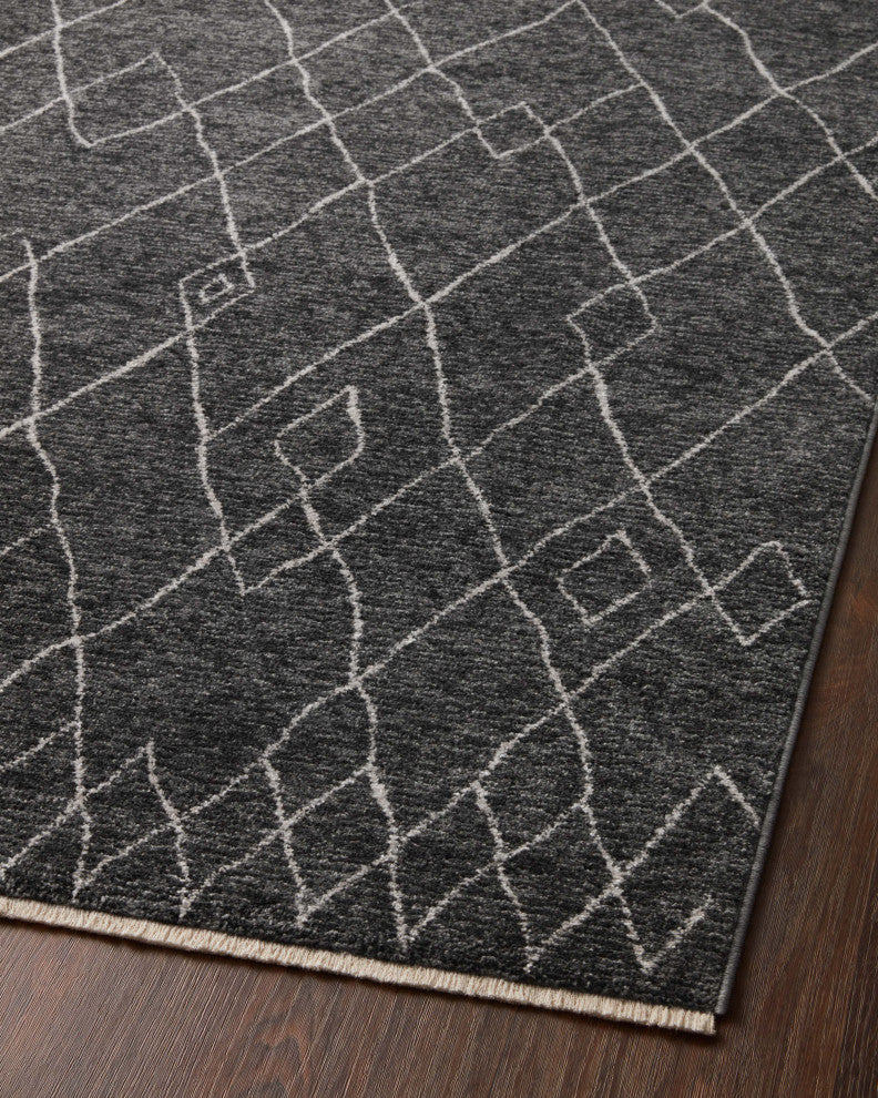 Loloi II Vance Charcoal / Dove 2'-7" X 12'-0" Area Rug