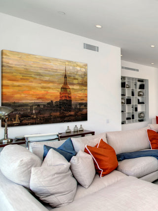 "Bronze Night" Print on Canvas, 60"x40"