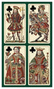 "Clubs (Bauern Hochzeit Deck)" Print by Andreas Benedictus GÃŒÂ¦bl, 26"x42"