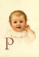 Baby Face P - Gallery Wrapped Canvas Art 28" x 42"