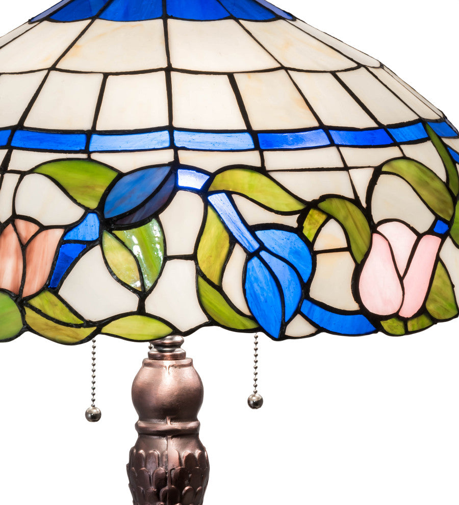 33 High Rose Vine Table Lamp