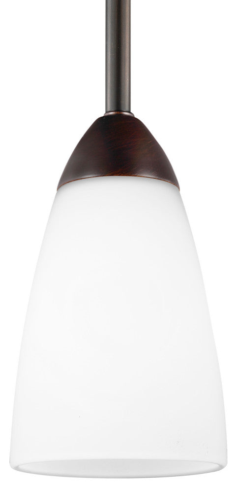 Generation Lighting 6120201 Seville 4"W Mini Pendant - Bronze