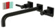 KS6050DKL Wall Mount Tub Faucet, Matte Black