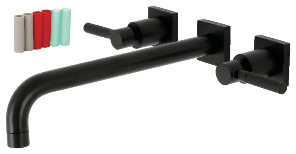 KS6050DKL Wall Mount Tub Faucet, Matte Black